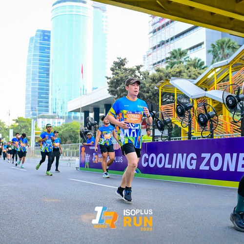 Race photo from ISOPLUS RUN 2026 - JAKARTA