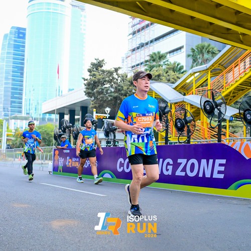 Race photo from ISOPLUS RUN 2026 - JAKARTA
