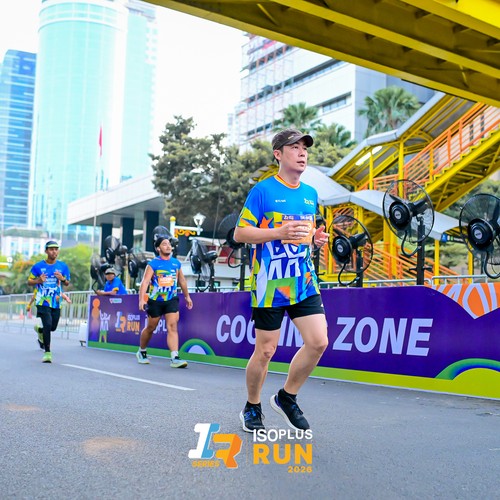 Race photo from ISOPLUS RUN 2026 - JAKARTA