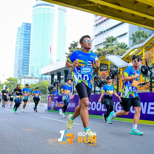 Race photo from ISOPLUS RUN 2026 - JAKARTA