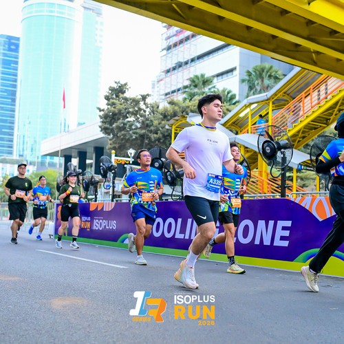 Race photo from ISOPLUS RUN 2026 - JAKARTA