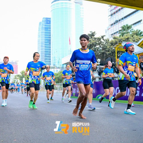 Race photo from ISOPLUS RUN 2026 - JAKARTA