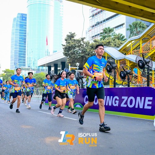Race photo from ISOPLUS RUN 2026 - JAKARTA