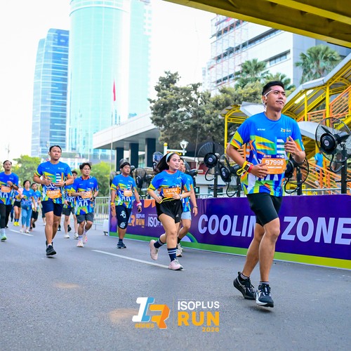 Race photo from ISOPLUS RUN 2026 - JAKARTA