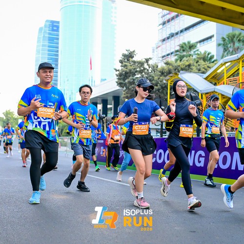 Race photo from ISOPLUS RUN 2026 - JAKARTA