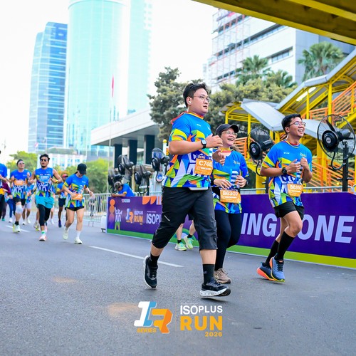Race photo from ISOPLUS RUN 2026 - JAKARTA