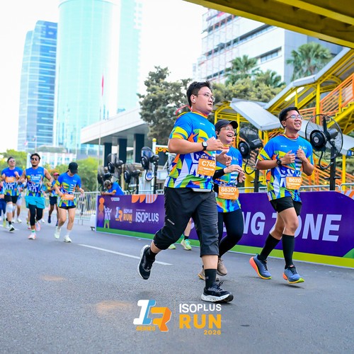 Race photo from ISOPLUS RUN 2026 - JAKARTA
