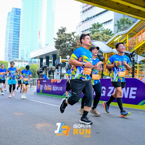 Race photo from ISOPLUS RUN 2026 - JAKARTA