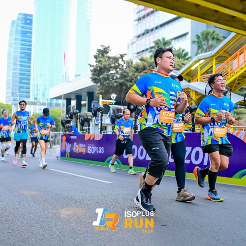 Race photo from ISOPLUS RUN 2026 - JAKARTA