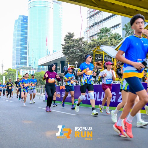 Race photo from ISOPLUS RUN 2026 - JAKARTA