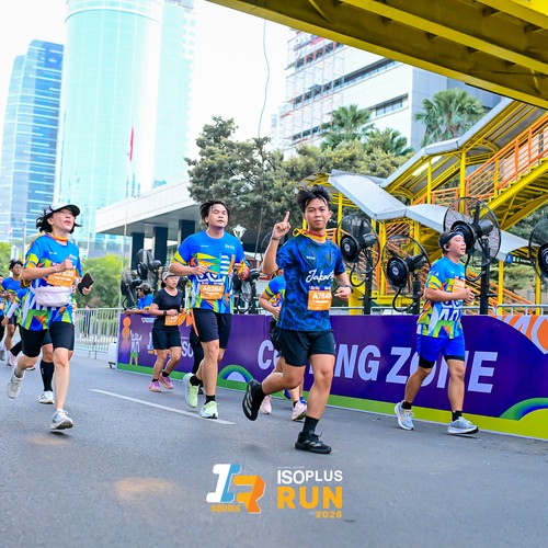 Race photo from ISOPLUS RUN 2026 - JAKARTA