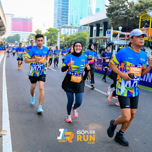 Race photo from ISOPLUS RUN 2026 - JAKARTA
