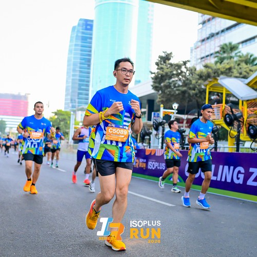 Race photo from ISOPLUS RUN 2026 - JAKARTA