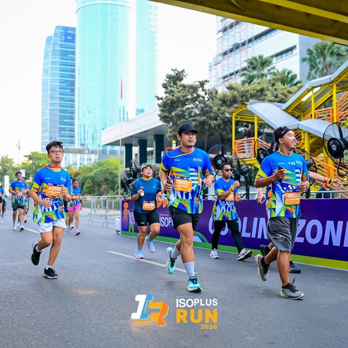 Race photo from ISOPLUS RUN 2026 - JAKARTA