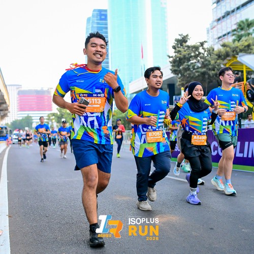 Race photo from ISOPLUS RUN 2026 - JAKARTA
