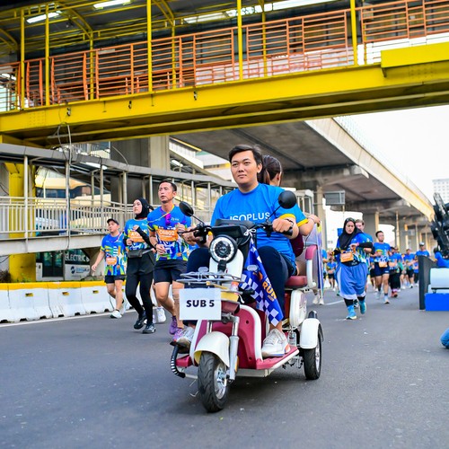 Race photo from ISOPLUS RUN 2026 - JAKARTA