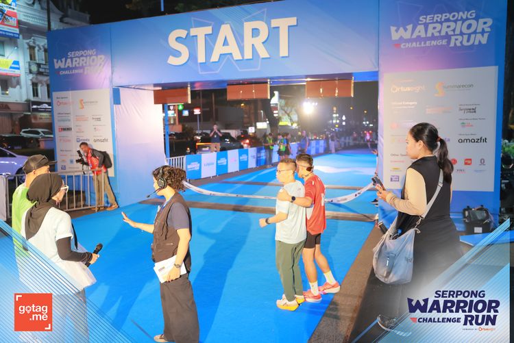 Race photo from SERPONG WARRIOR CHALLENGE RUN