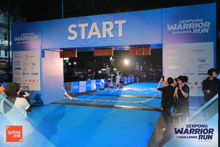 Race photo from SERPONG WARRIOR CHALLENGE RUN