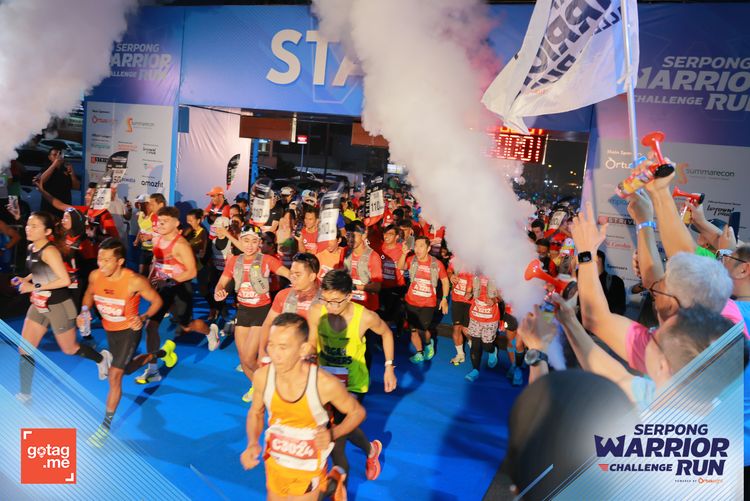 Race photo from SERPONG WARRIOR CHALLENGE RUN