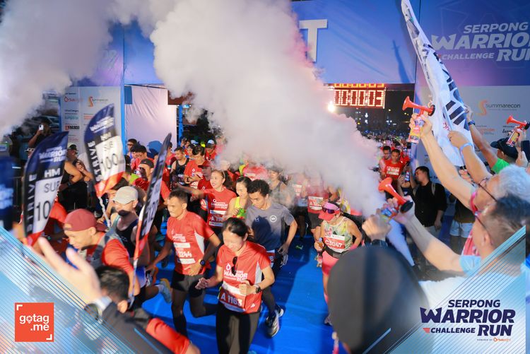 Race photo from SERPONG WARRIOR CHALLENGE RUN