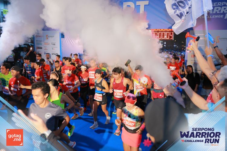 Race photo from SERPONG WARRIOR CHALLENGE RUN