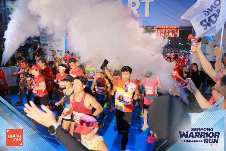 Race photo from SERPONG WARRIOR CHALLENGE RUN
