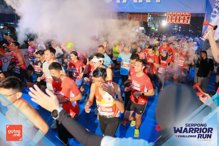 Race photo from SERPONG WARRIOR CHALLENGE RUN