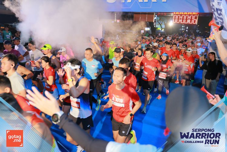Race photo from SERPONG WARRIOR CHALLENGE RUN