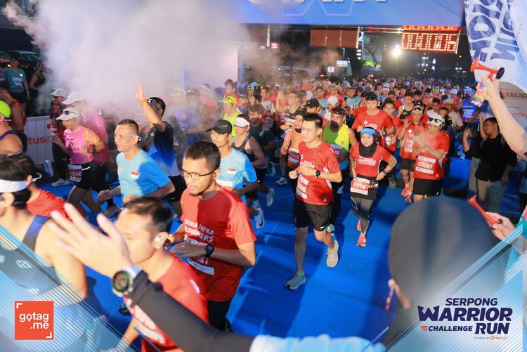 Race photo from SERPONG WARRIOR CHALLENGE RUN
