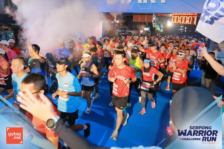 Race photo from SERPONG WARRIOR CHALLENGE RUN