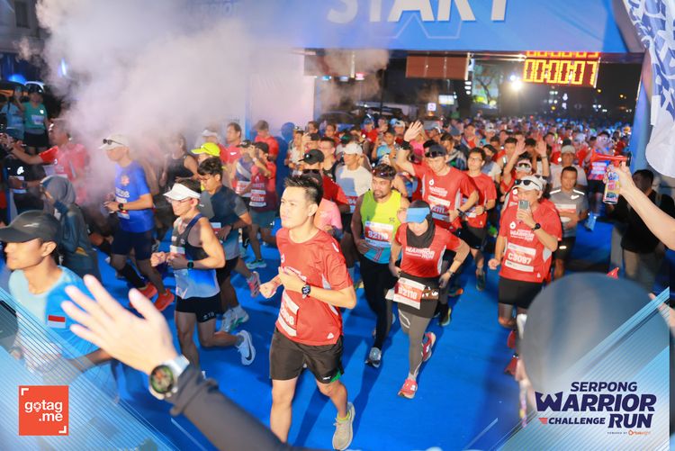 Race photo from SERPONG WARRIOR CHALLENGE RUN