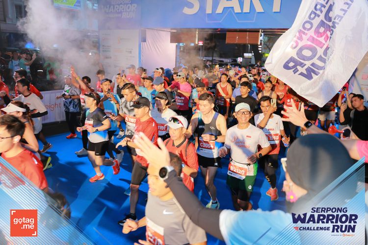 Race photo from SERPONG WARRIOR CHALLENGE RUN