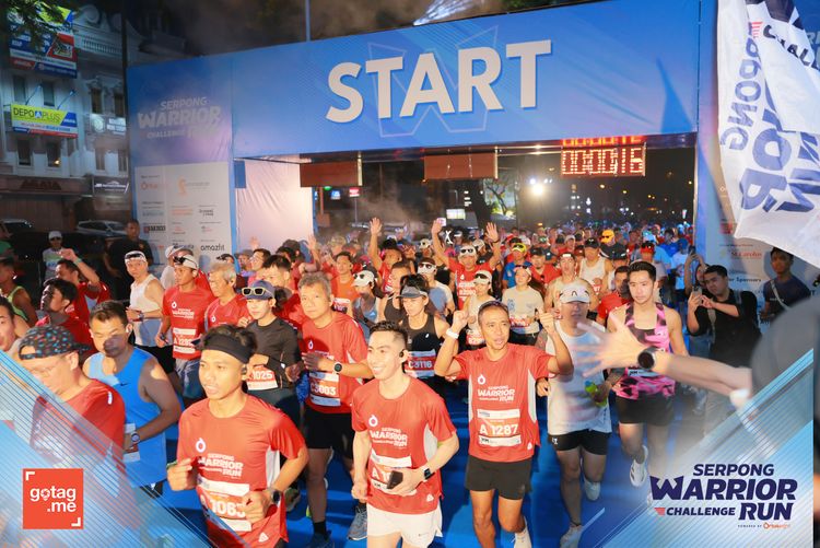 Race photo from SERPONG WARRIOR CHALLENGE RUN