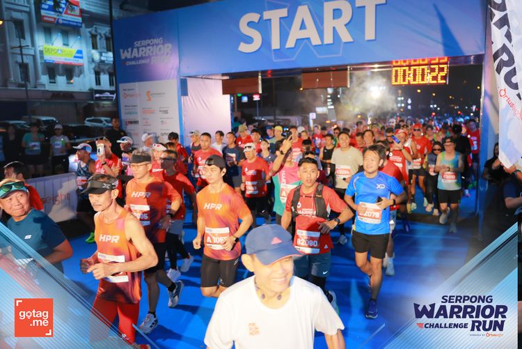 Race photo from SERPONG WARRIOR CHALLENGE RUN
