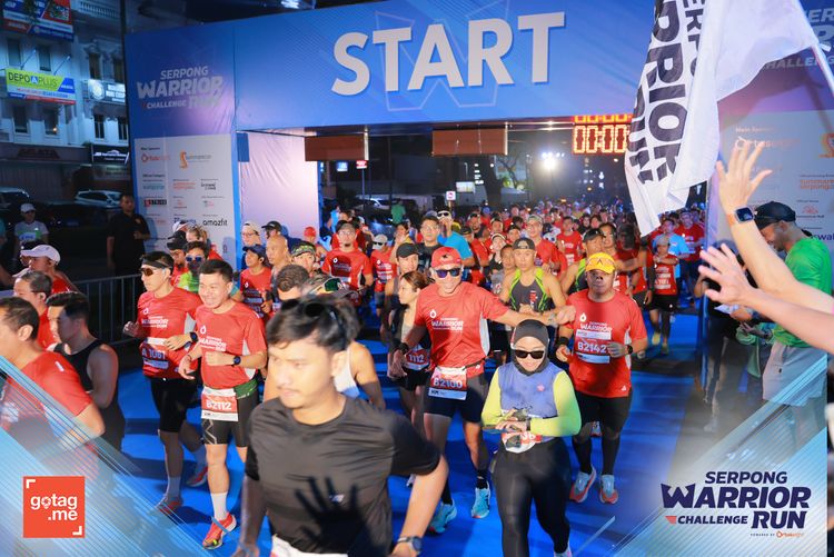 Race photo from SERPONG WARRIOR CHALLENGE RUN