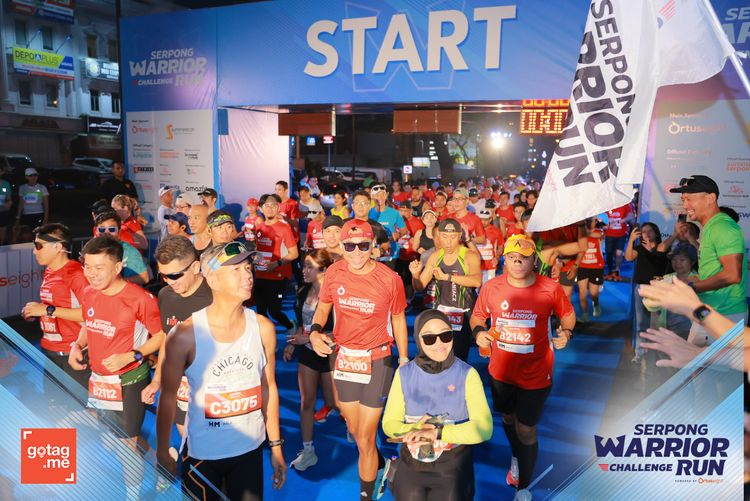 Race photo from SERPONG WARRIOR CHALLENGE RUN