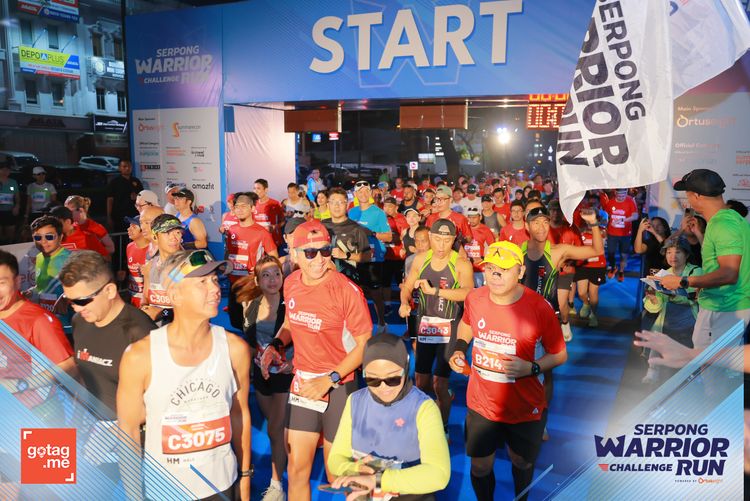 Race photo from SERPONG WARRIOR CHALLENGE RUN