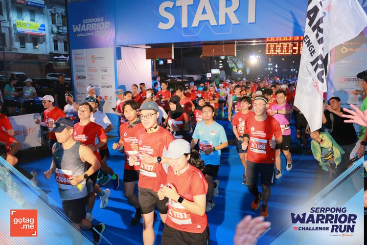 Race photo from SERPONG WARRIOR CHALLENGE RUN