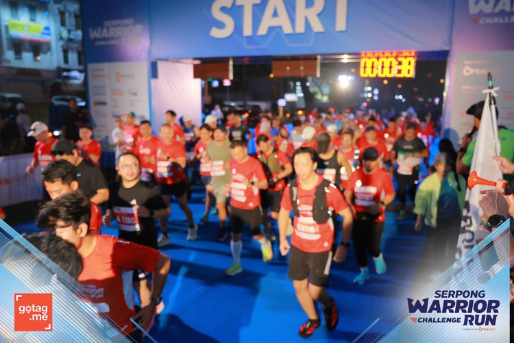 Race photo from SERPONG WARRIOR CHALLENGE RUN