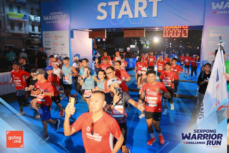 Race photo from SERPONG WARRIOR CHALLENGE RUN