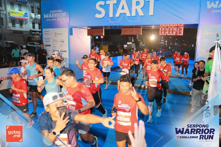 Race photo from SERPONG WARRIOR CHALLENGE RUN