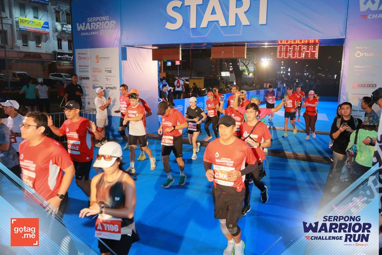 Race photo from SERPONG WARRIOR CHALLENGE RUN