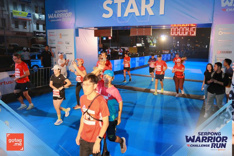 Race photo from SERPONG WARRIOR CHALLENGE RUN