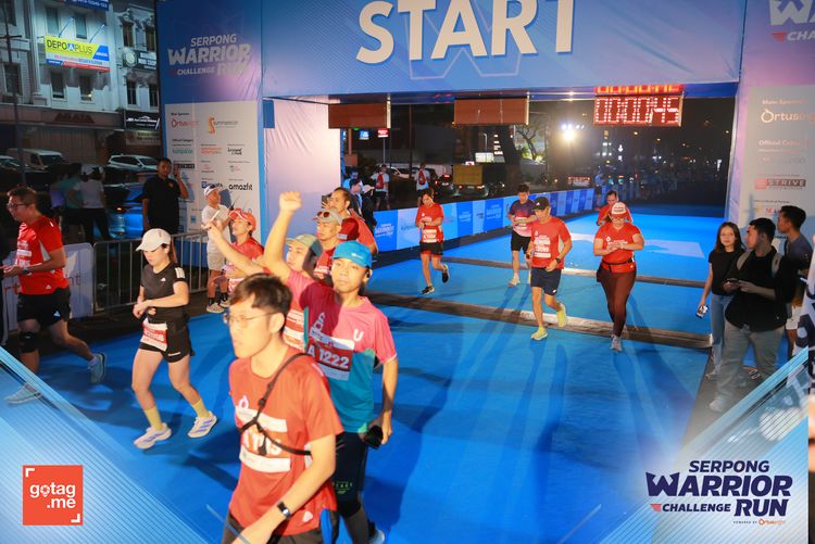 Race photo from SERPONG WARRIOR CHALLENGE RUN