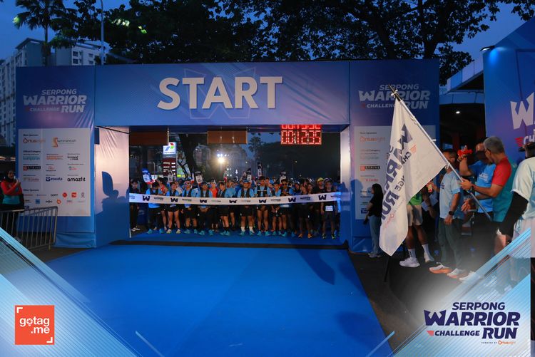 Race photo from SERPONG WARRIOR CHALLENGE RUN