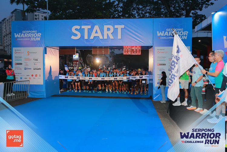 Race photo from SERPONG WARRIOR CHALLENGE RUN
