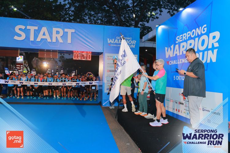 Race photo from SERPONG WARRIOR CHALLENGE RUN