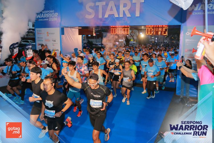 Race photo from SERPONG WARRIOR CHALLENGE RUN