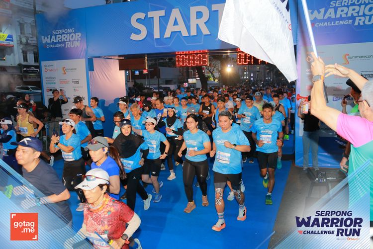 Race photo from SERPONG WARRIOR CHALLENGE RUN