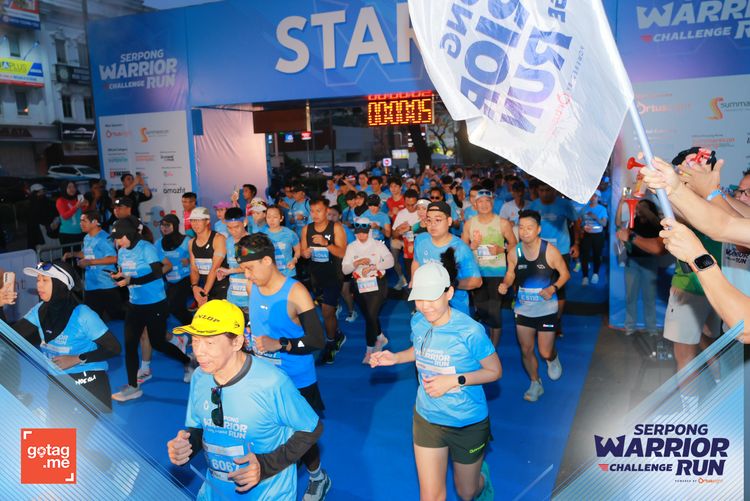 Race photo from SERPONG WARRIOR CHALLENGE RUN